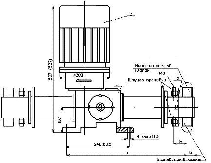 Схема плунжерного насоса АР-33